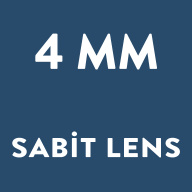 4 MM Sabit Lens